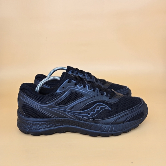 Saucony Cohesion 12 Black Women's Running Shoes Size 8 - Picture 3 of 8